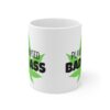 Plant-Based Bad Ass Coffee Mug - White (11oz) - Image 4