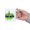 Plant-Based Bad Ass Coffee Mug - White (11oz) - Image 7