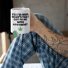 Yes I'm High Cannabis Coffee Mug - White (11oz) - Image 2